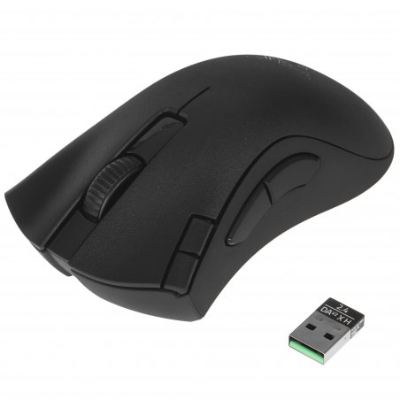 Мышь беспроводная Razer DeathAdder V2 X Hyperspeed черный, 14000 dpi, радиоканал, Bluetooth, USB, кнопки - 7