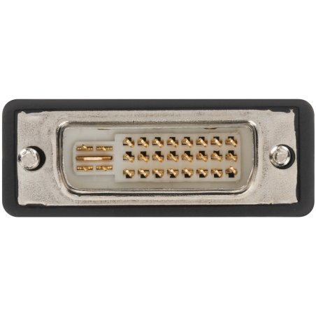 Переходник DVI-VGA Cablexpert A-DVI-VGA-BK, 29M/15F, черный, пакет