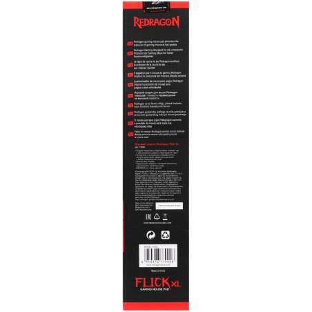 Коврик для мышки Defender FLICK XL REDRAGON