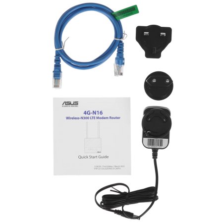 Роутер беспроводной Asus 4G-N16 N300 10/100BASE-TX/4G cat.4