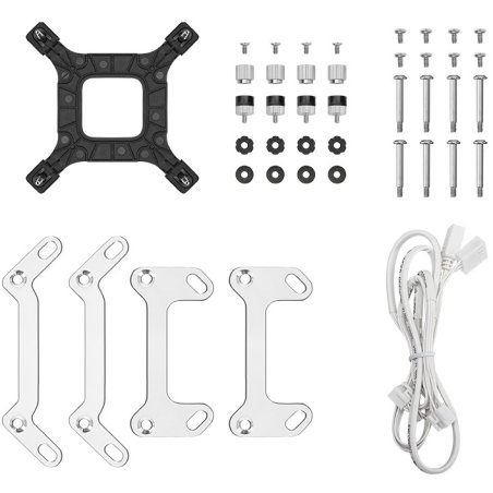 Система жидкостного охлаждения DEEPCOOL LD240 черный, 120 мм, алюминий/медь, 2400 об/мин, 38.71 дБ, 4 pin, 280 Вт