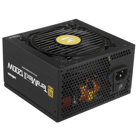 Блок питания Zalman TeraMax II (ZM1200-TMX2), 1200Вт, 120мм, 80 PLUS Gold, модульный, черный