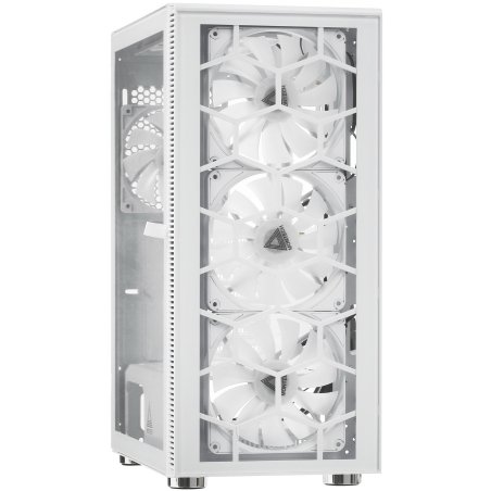 Компьютерный корпус Montech X3 Glass белый без БП ATX 3x140мм 2xUSB2.0 1xUSB3.0 audio bott PSU