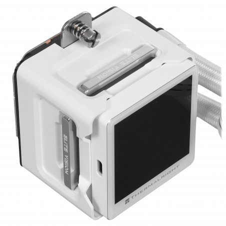 Система жидкостного охлаждения Thermalright Elite Vision 360 ARGB Soc-AM5/AM4/1200/1700/1851 черный 4-pin 27.7dB Al LCD Ret (E-VISION-360-BL-ARGB)