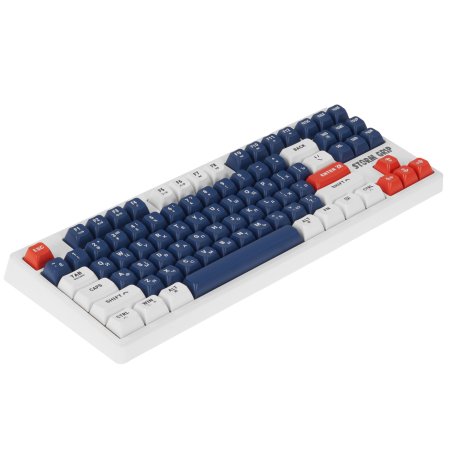 Клавиатура беспроводная Defender Storm Grip GK-188 RU,белый/синий