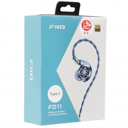 Наушники внутриканальные Fiio FD11 серебристый 1.2м серебристый проводные в ушной раковине