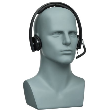 Наушники с микрофоном Logitech H650E черный 1.1м 981-000519