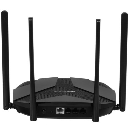 Роутер Mercusys MR70X AX1800 Dual-Band WiFi 6 Router, 574 Mbps at 2.4 GHz + 1201 Mbps at 5 GHz,4× Fixed External Antennas, 3× Gigabit LAN Ports, 1× Gigabit WAN Port, 1024-QAM, OFDMA, Router/Access Point Mode, MU-MIMO, WPA3, TWT, BSS Color