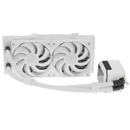 Система жидкостного охлаждения DEEPCOOL MYSTIQUE 240 черный, 120 мм, алюминий, 2150 об/мин, 36.49 дБ, 4 pin, 280 Вт