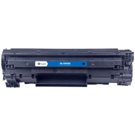 Картридж лазерный G&G GG-CB436A черный (2000стр.) для HP LJ P1505/ M1120/M1522