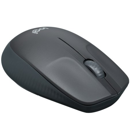 Мышь беспроводная Logitech M190 черный, 1000 dpi, радиоканал, USB, кнопки - 3