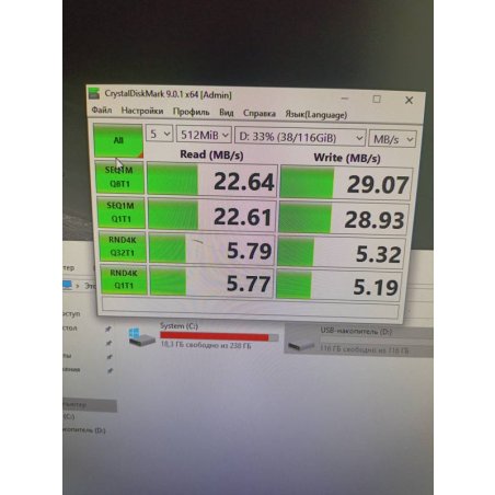 Карта памяти Kingston 64Gb microSDXC Industrial C10 A1 pSLC Card + SD Adapter