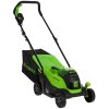 Газонокосилка аккумуляторная GreenWorks GD24LM33k4, 24v, 33 см, 1хАКБ 4А·ч и ЗУ (2516107UB)