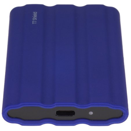Внешний SSD Samsung T7 Shield, 1TB, USB 3.2 Gen 2 Type-C, R/W 1050/1000, синий