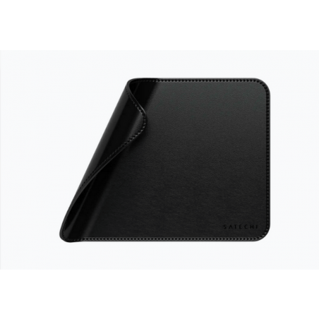 Коврик для мыши из веганской кожи Satechi Vegan-Leather Premium Desk Mat, черный