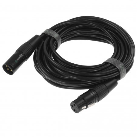 Кабель GCR 7.0m микрофонный XLR M/XLR F , черный, AL case черный, GCR-53374
