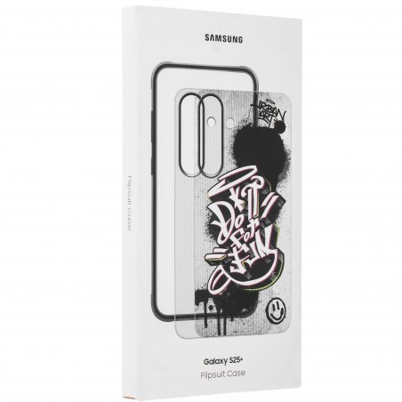 Чехол (клип-кейс) Samsung для Samsung Galaxy S25+ Rugged Flipsuit Case S25+ черный/прозрачный (EF-JS936CBEGRU)