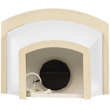Вытяжка каминная Elikor Ротонда 60П-650-П3Л бежевый, 60 см, 650 куб. м/ч, 56 дБ