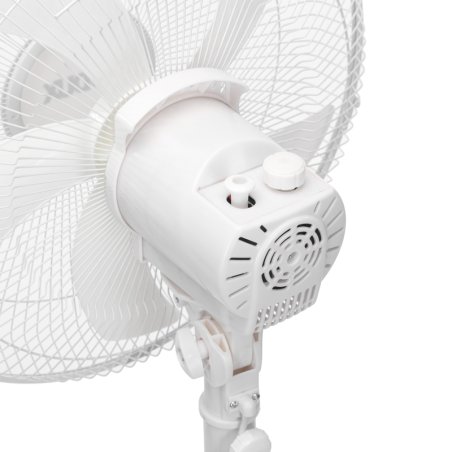 Вентилятор напольный DUX DX-40, 40Вт, 16дюйм, белый 60-0218