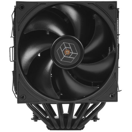 Кулер для процессора Thermalright Royal Pretor 130 черный (4-pin PWM, 158мм, Ni/Cu, 6x6мм, 1x120+1x130мм, 80.45CFM/81.88CFM, 29.4dBA/28.3dBA, 2150PM/1750RPM, S: 1200, 1700, 1851, 2011, 2066, 115X, AM4, AM5, black)