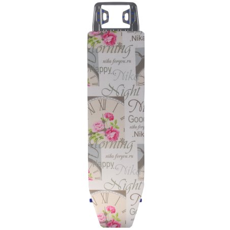 Доска гладильная НИКА 3, размер: 122/34,5, материал: фанера, европодставка под утюг (полимер) с терм