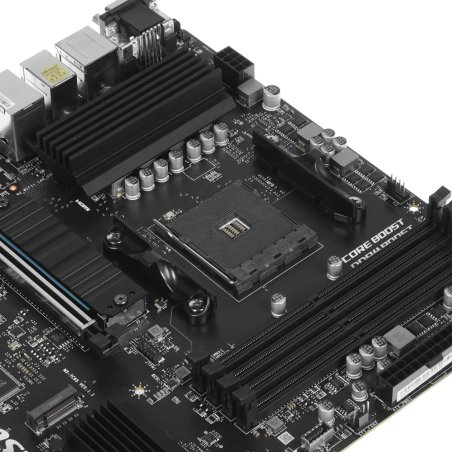 Материнская плата MSI B550M PRO-VDH WIFI, AM4, AMD B550, 4xDDR4, 4xSATA, 2xM.2, 1xPCIe 4.0 x16, 2xPCIe x1, 1xDisplayPort, 1xHDMI, 1xVGA, 1x 1Gb LAN, 2xUSB 2.0, 4xUSB 3.2 Gen 1, 3x3.5 мм, 7.1, mATX