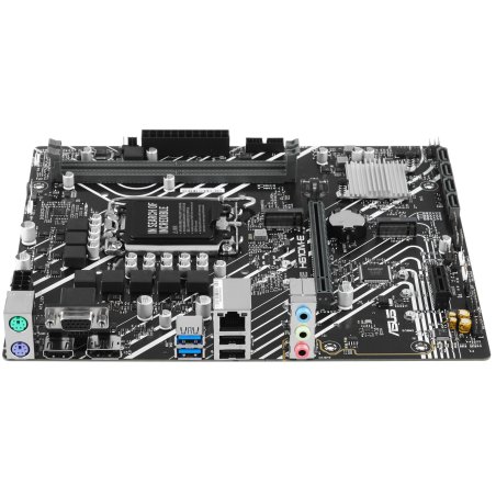 Материнская плата ASUS PRIME H610M-E-CSM, LGA 1700, Intel H610, 2xDDR5, 4xSATA, 2xM.2 PCIe 3.0 (x2, x4), 1xPCIe 4.0 x16, 1xPCIe x1, 1xHDMI, 1xDP, 1xVGA, 2xUSB-A 2.0, 2xUSB-A 3.2 Gen 1, 1x 1Gb LAN, 3x3.5 мм, 7.1, mATX