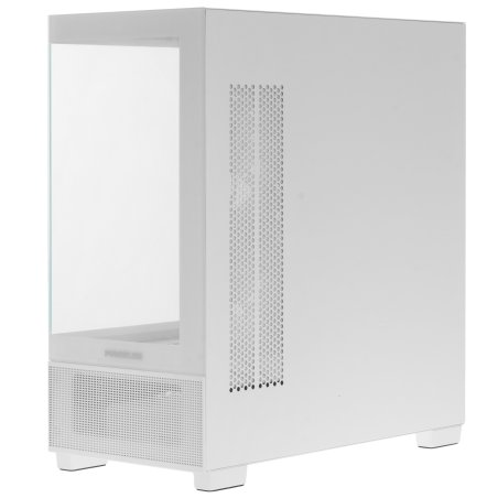Компьютерный корпус Powercase Vision Micro M, Tempered Glass, черный, mATX (CVMMB-L0)