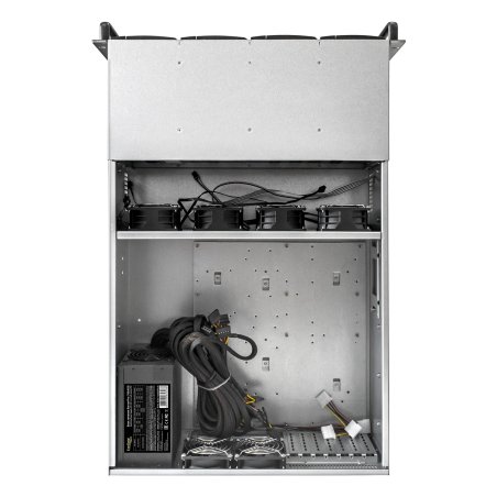 Серверный корпус ExeGate Pro EX293269RUS 4U660-HS24 (RM 19", высота 4U, глубина 660, БП 1000RADS, 24xHotSwap, USB)