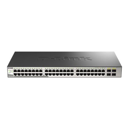 Коммутатор D-Link Managed Gigabit Switch with 48 10/100/1000Base-T + 4 SFP Ports DGS-1210-52/ME/B1A