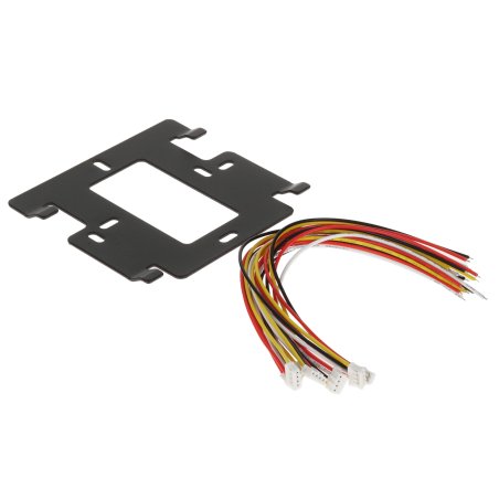 Цветной монитор видеодомофона 7" формата AHD(1080P), с детектором движения, функцией фото- и видеозаписи. Цвет белый (модель AC-434)