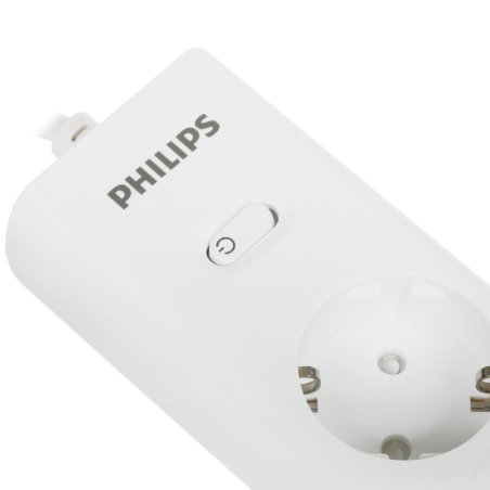 Сетевой фильтр Philips CHP4336WB/51, 3м, 3 розетки, белый