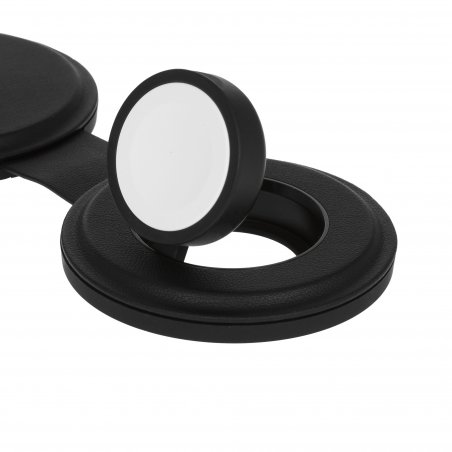 Переносное зарядное устройство Satechi Qi2 OntheGo 2-in-1 Wireless Charger, черный