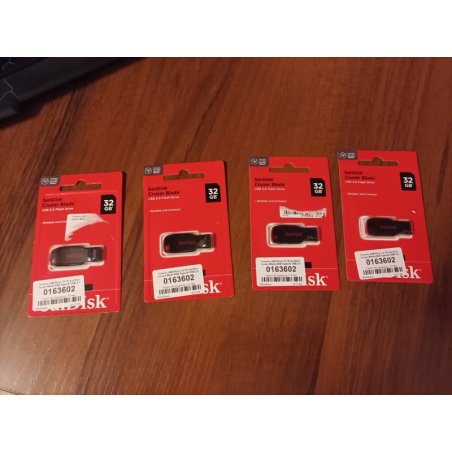 Флешка USB 128Gb SanDisk CZ50 Cruzer Blade, USB 2.0