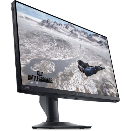 Монитор 24.5" Dell Alienware AW2524HF Fast IPS 1920x1080, 500 Гц, 0.5 мс, 16:9, 400 кд/м², DP 1.4, HDMI 2.1, 3.5 Jack, USB Hub (4x USB 3.0), FreeSync, HDR10, черный