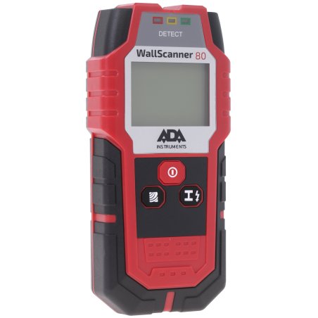 Детектор ADA Wall Scanner 80 поиск деревянных конструкций металла и проводников