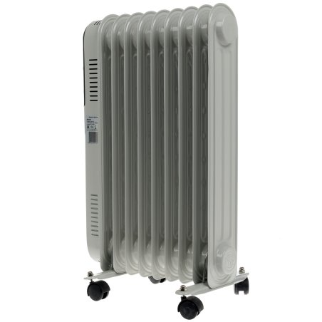 Масляный радиатор Ресанта ОМПТ- 9Н 67/3/4 2,0кВт, 450 140 650, 9 секций, 9,7 кг