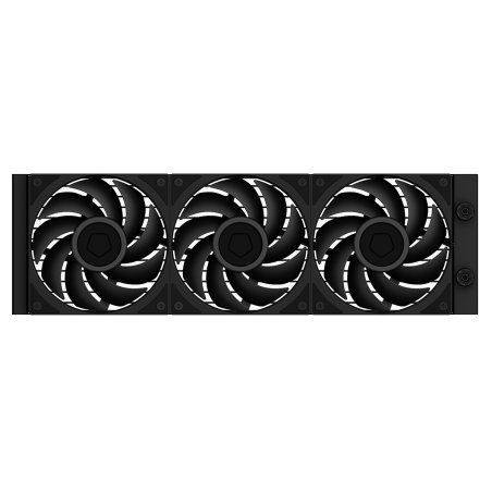 Система водяного охлаждения ID-Cooling FX360 LCD ARGb Soc-AM5/AM4/1200/1700/1851 черный 4-pin 27.2dB Al+Cu LCD 350W Ret