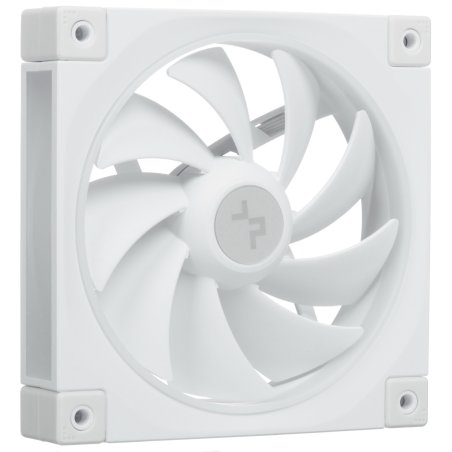 Вентилятор для корпуса DEEPCOOL FL12 WH белый, 120 мм, 2150 об/мин, 32 дБ, 4 pin