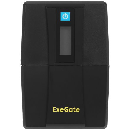 Источник бесперебойного питания ExeGate EP285581RUS SpecialPro Smart LLB-650.LCD.AVR.EURO.RJ.USB 650VA/360W, LCD, AVR, 2 евророзетки, RJ45/11, USB, черный