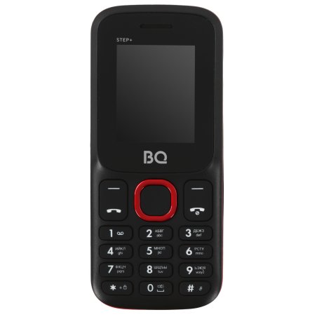 Мобильный телефон BQ 1848 Step+ черный/красный