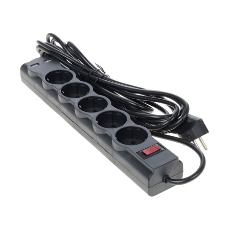 Сетевой фильтр Defender 5M DFS 755 5OUTL.