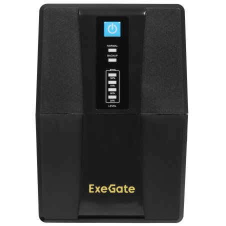 Источник бесперебойного питания ExeGate EP285538RUS Power Back BNB-600.LED.AVR.C13.RJ 600VA/360W, LED, AVR,4*IEC-C13, RJ45/11, черный