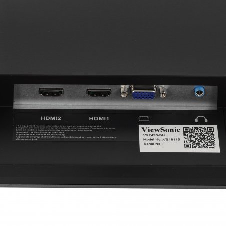Монитор 32" ViewSonic VX3276-MHD-3 IPS 1920x1080, 75 Гц, 4 мс, 16:9, 250 кд/м2, 1xHDMI, 1xDP, 2x3 Вт, серебристый