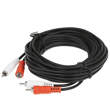 Кабель PERFEO 2xRCA вилка - 2xRCA вилка, длина 5 м