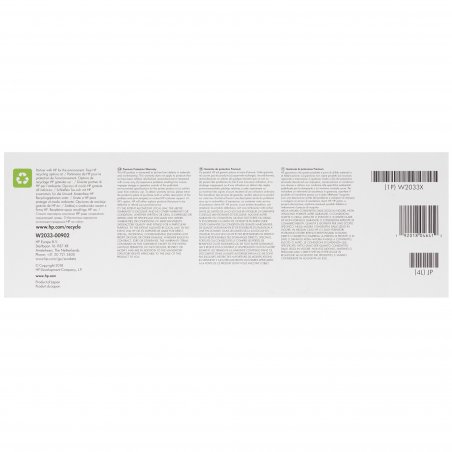 Картридж лазерный HP 415X W2033X пурпурный для HP LJ M454/MFP M479 (6000 стр.)