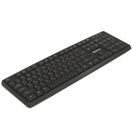 Клавиатура проводная Defender Concept HB-164, USB, черный