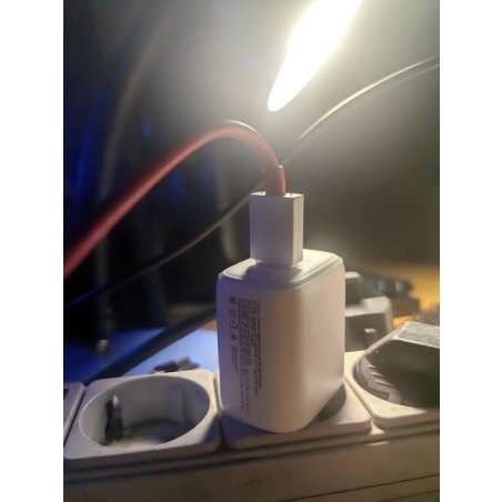 Сетевое зарядное устройство Qumo Energy PD 35W (Charger 0074), два порта: Type-C PD + Type-C PD, белый
