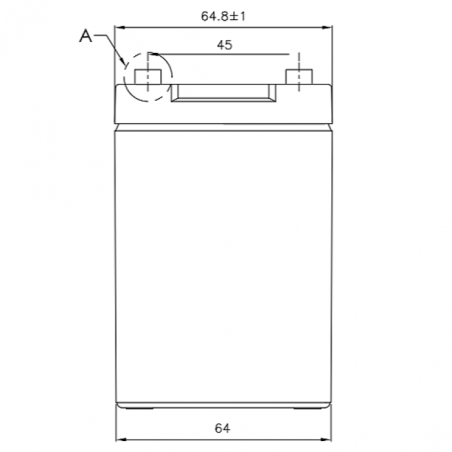 Батарея CSB GP 1272 12V 7.2Ah F2 28W