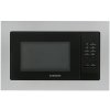 Микроволновая печь встраиваемая Samsung MS23A7013AT/BW серебристый/черный, 23 л, 1150 Вт, переключатели - кнопки